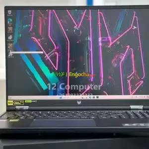 13th GenerationBrand New️   Acer predator Helios 300️️Intel core i9-13900HXTotal Cores 24 in Ethiopia